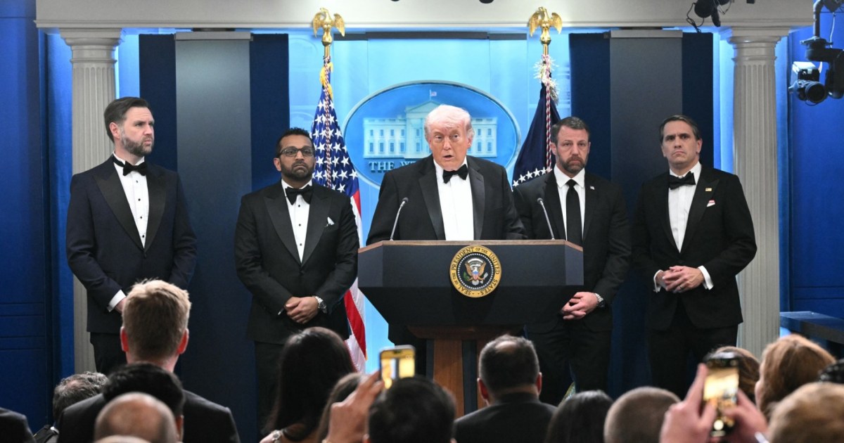 Trump Speaks After Shooter Apprehended Outside White House Correspondents' Dinner