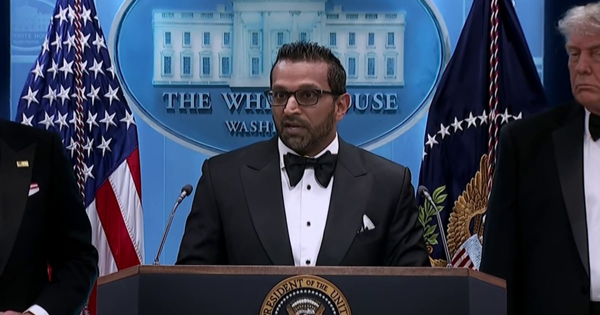 FBI Director Patel says witness interviews are being conducted after shooting