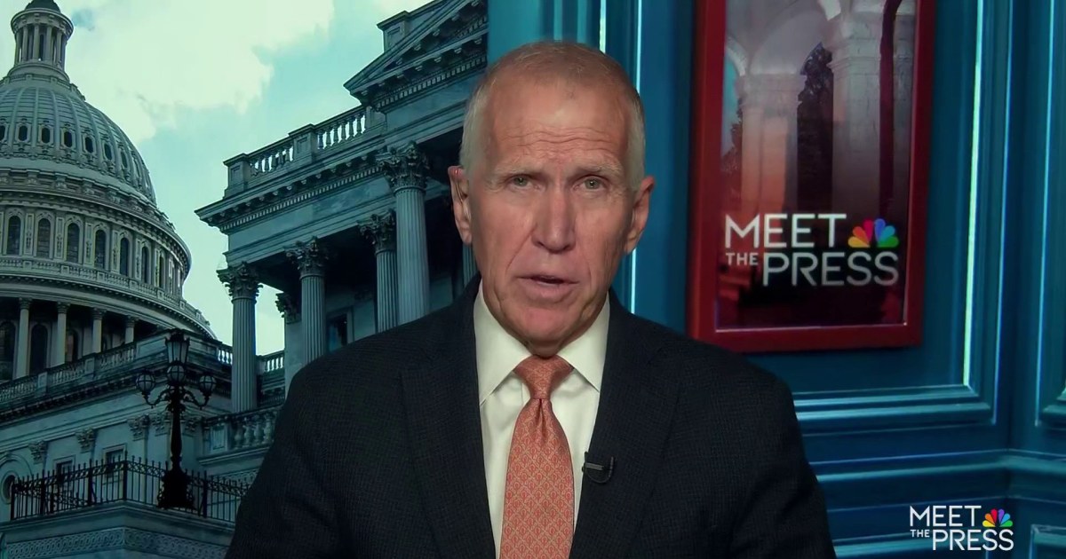 Thom Tillis Says He's 'prepared' To Lift His Block On Trump’s Fed Pick Kevin Warsh: Full Interview