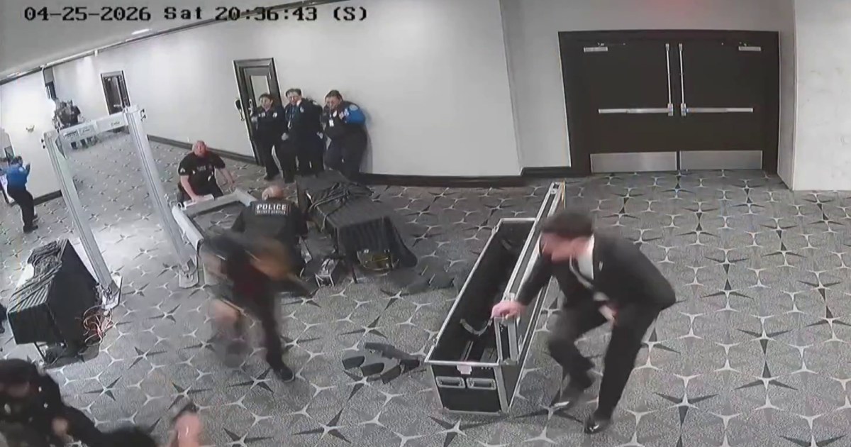 White House Correspondents’ Dinner suspect seen running through security in new video