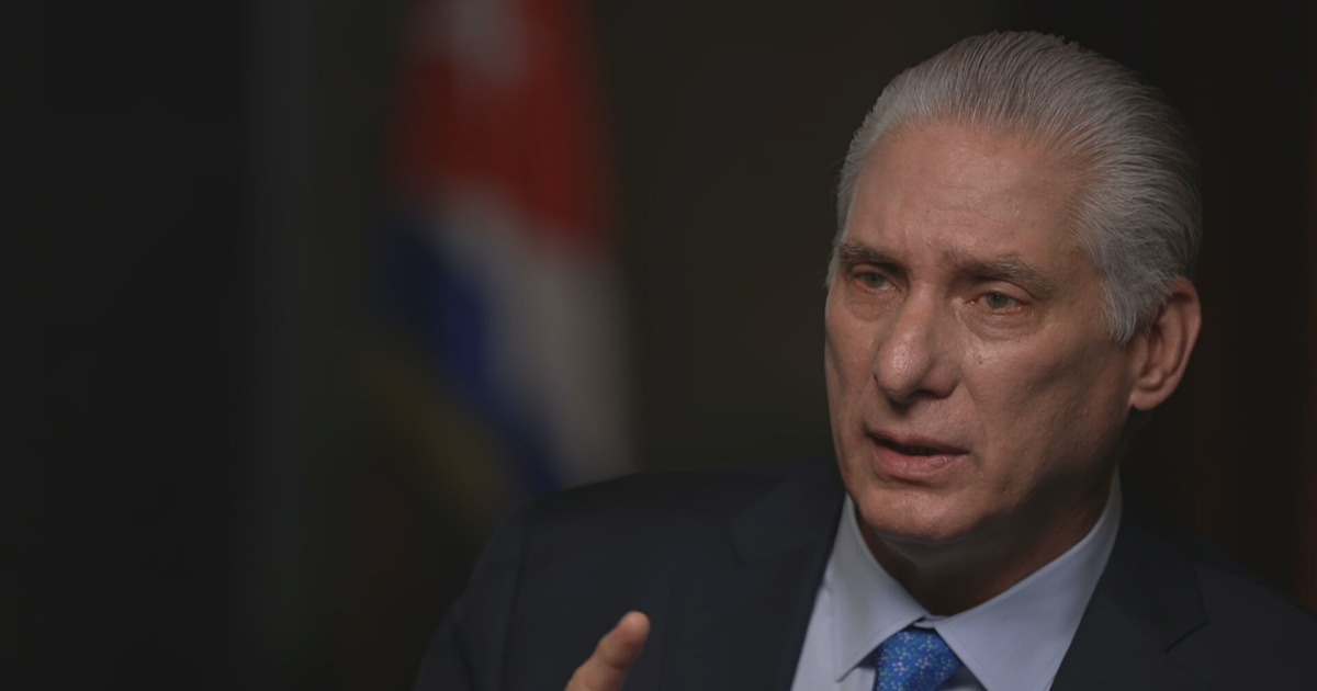 Exclusive: Cuban President Reacts To Trump Admin’s Call For Him To Step Down