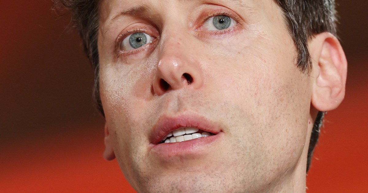 Molotov cocktail thrown at Sam Altman's house