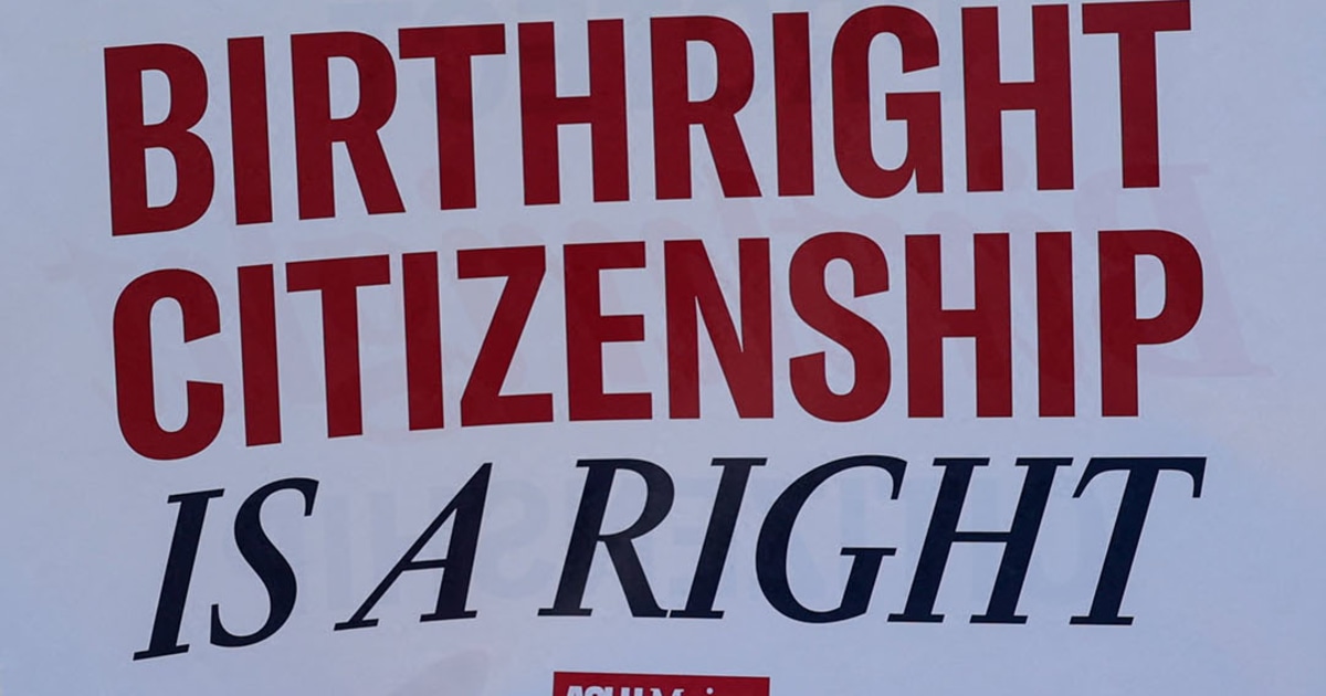 Supreme Court hears arguments over birthright citizenship