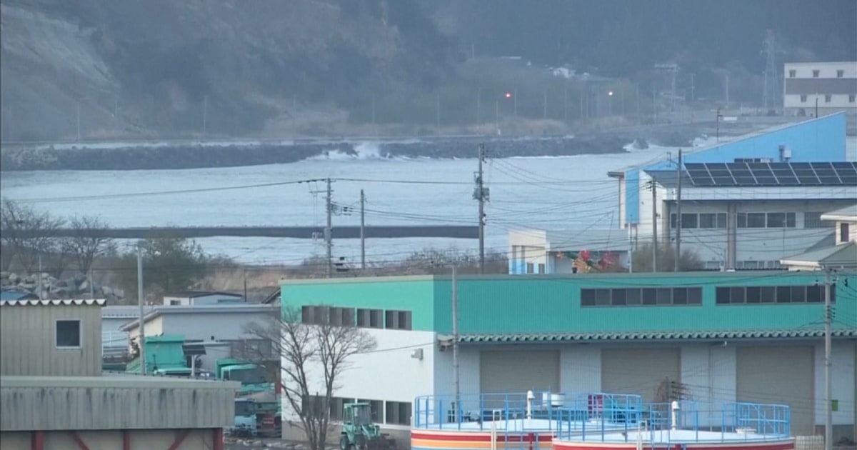 Sirens blare as tsunami warning issued after earthquake off Japan’s coast