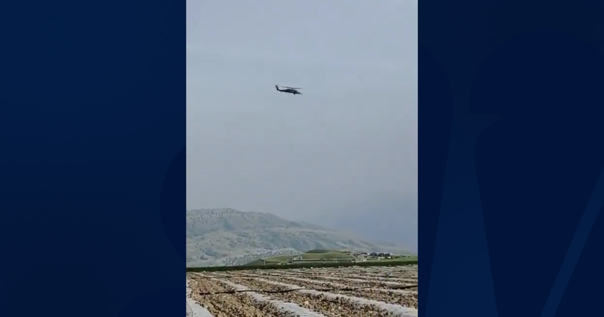 Video shows Iranians shooting at U.S. helicopter