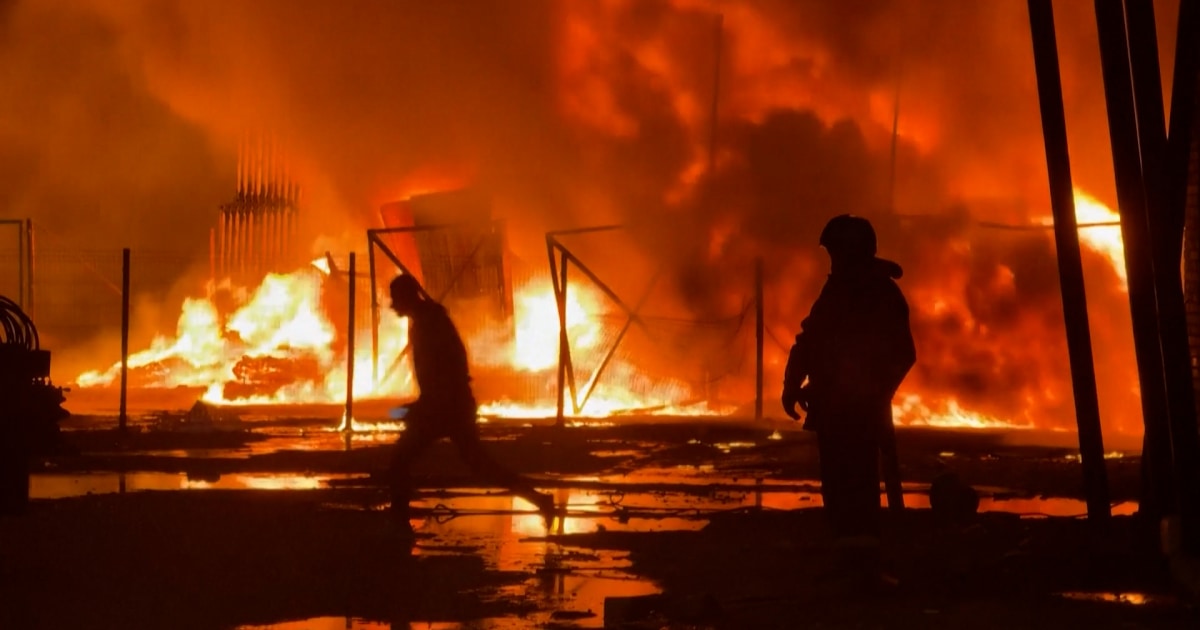 Russia Launches Massive Missile And Drone Attack On Ukraine - Beritaja