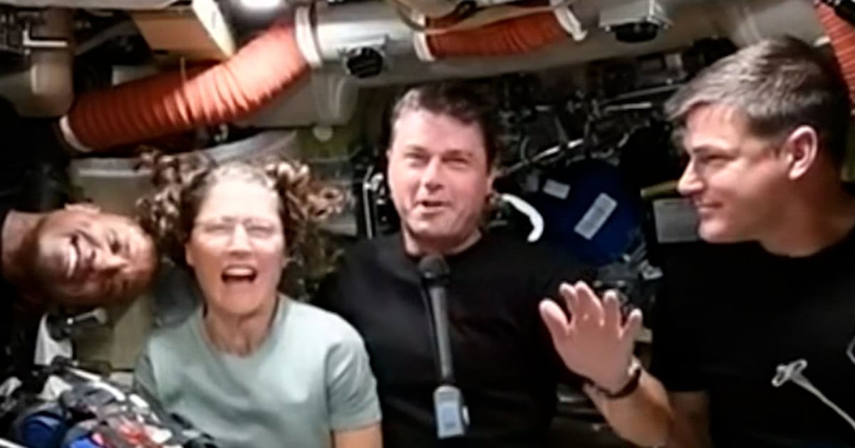 Artemis astronauts on who would play them in a movie