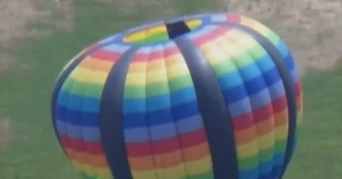 Hot Air Balloon Slams Into A Casino Amid High Winds