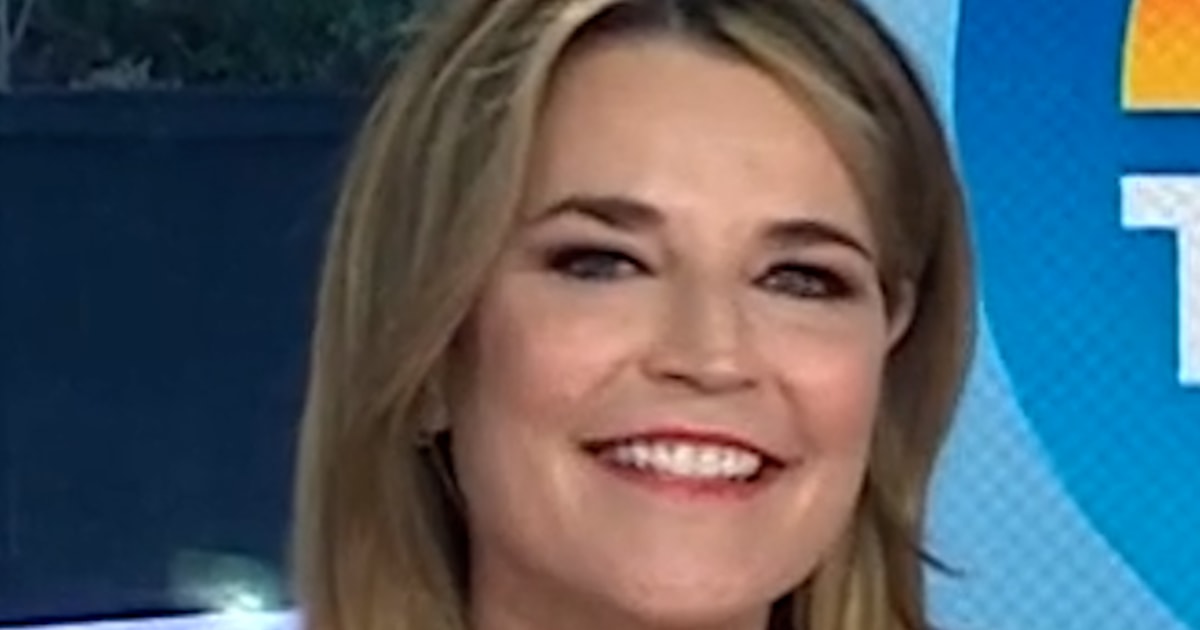 Savannah Guthrie returns to anchor 'TODAY'