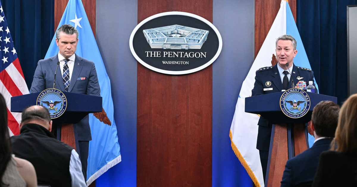 Secretary Hegseth and Gen. Caine testify at House hearing