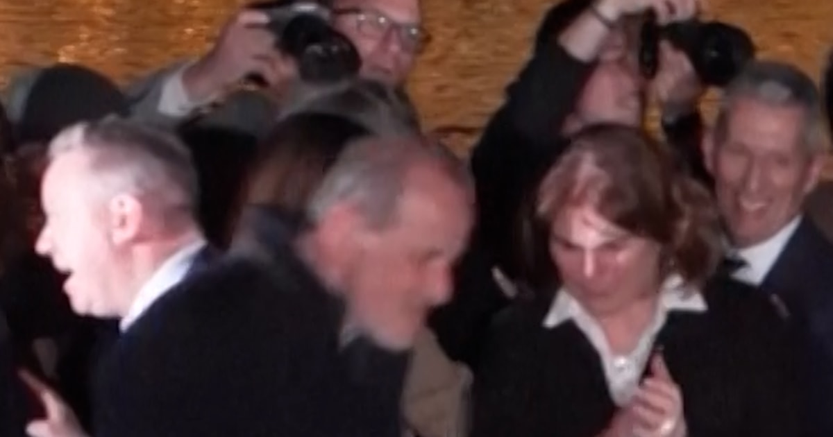 Hungarian politician dances following Orbán's defeat
