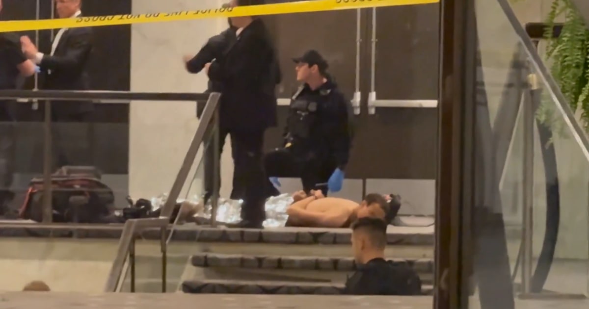 Video shows the suspect of the WHCD shooting detained by law enforcement