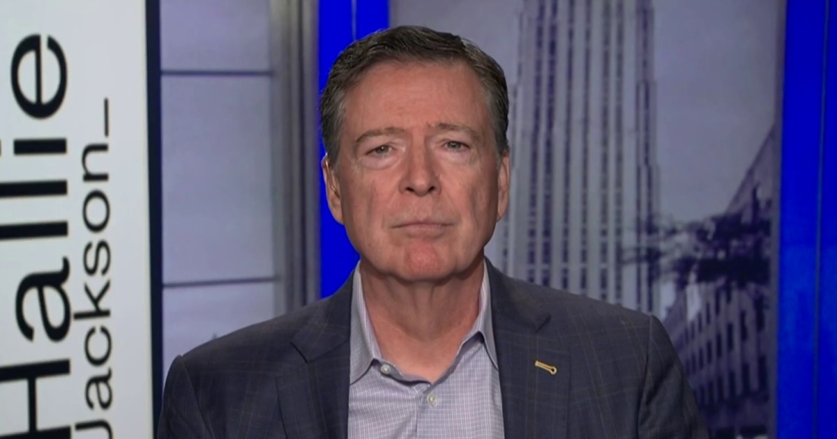 Hallie Jackson interviews former FBI Director James Comey