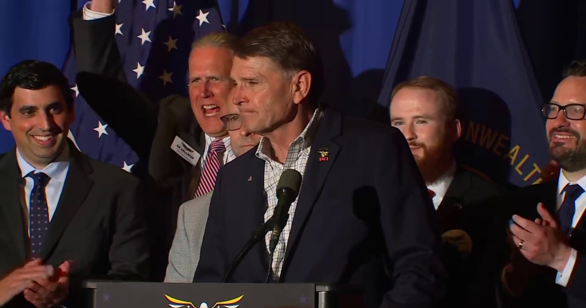 Gallrein praises courageous Trump in Kentucky primary victory speech