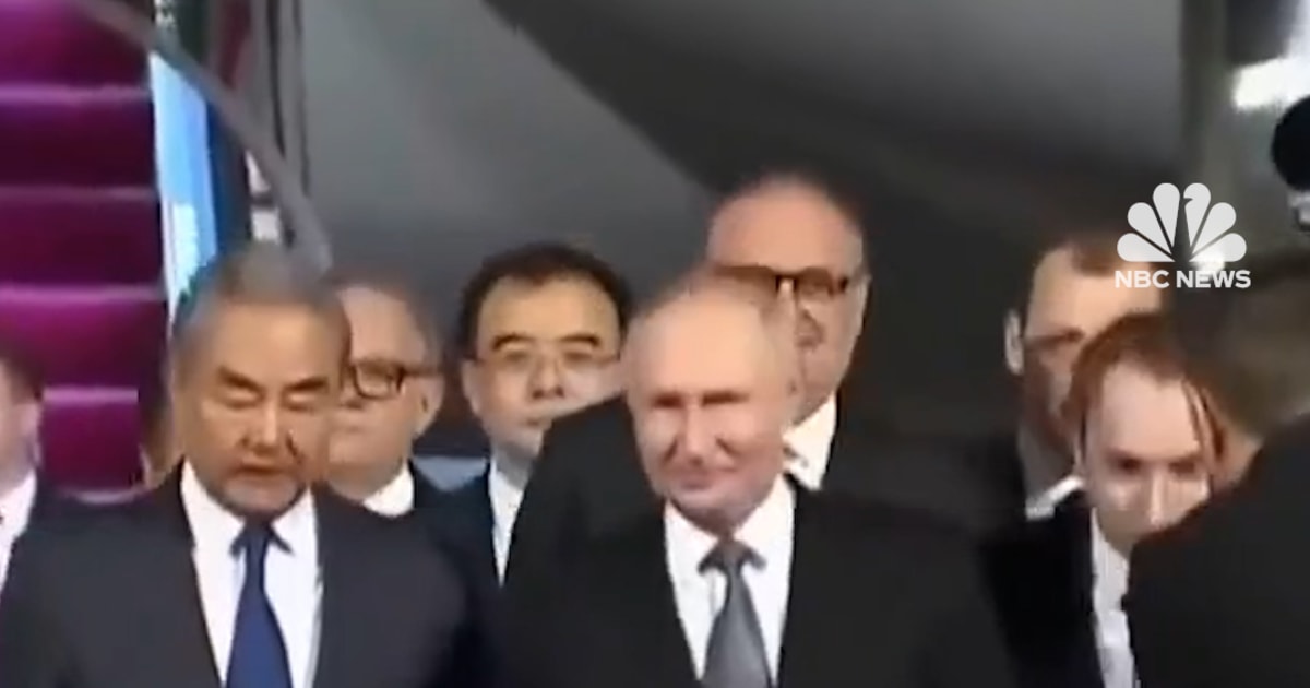 Putin in China for meeting with Xi Jinping