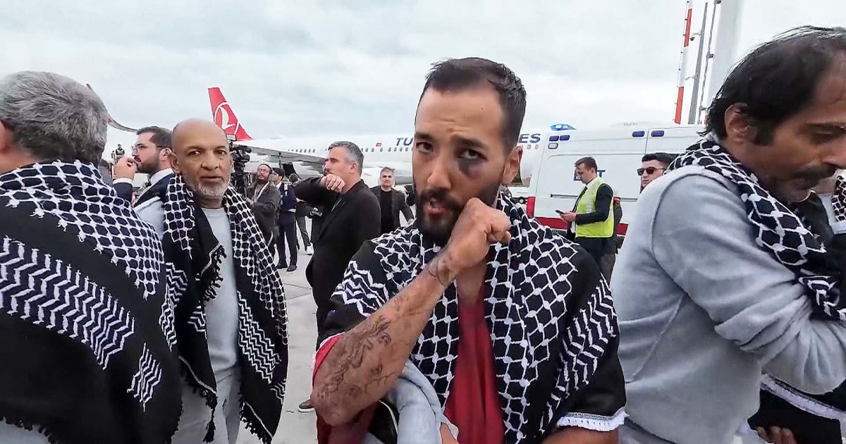 Gaza flotilla activists allege abuse in Israeli detention