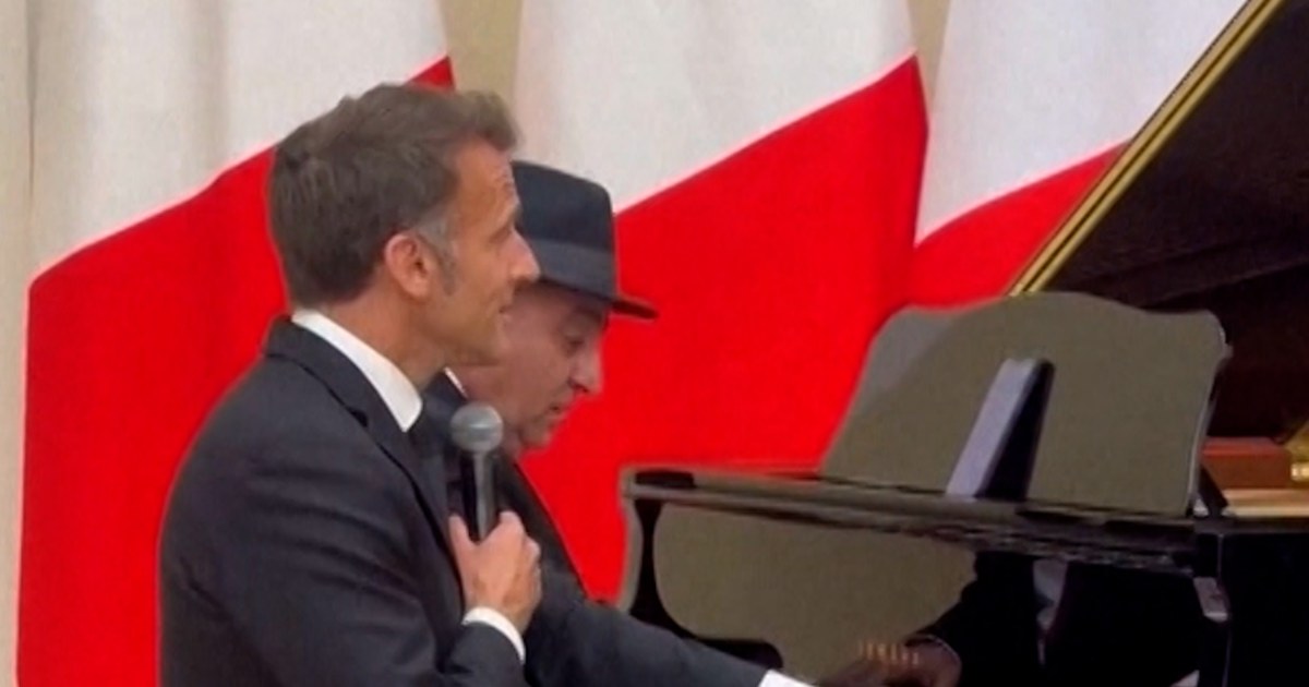 Macron Sings, Pashinyan Plays Drums at Armenian State Dinner