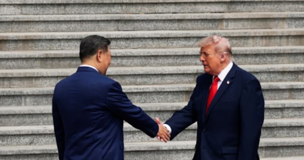 Trump And Xi Shake Hands Ahead Of Bilateral Talks - Beritaja