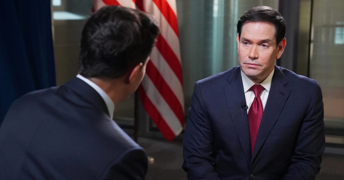 Rubio says China ‘not in favor’ of militarizing Strait of Hormuz