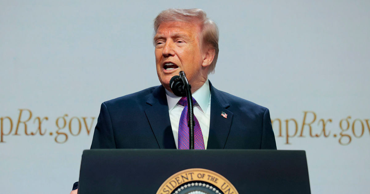 Trump makes an announcement with EPA Administrator Zeldin