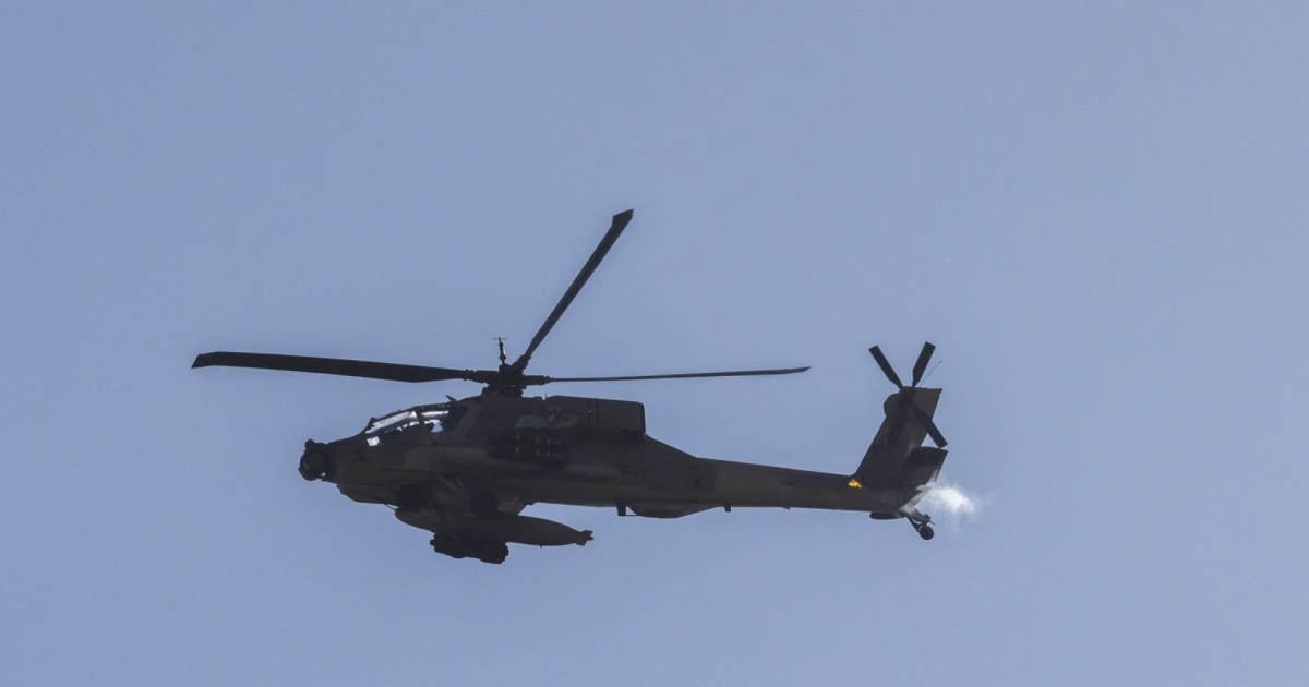 U.S. begins retaliatory strikes on Iran after Apache helicop