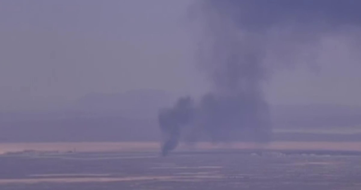 B-52 bomber crashes on takeoff at California Air Force base