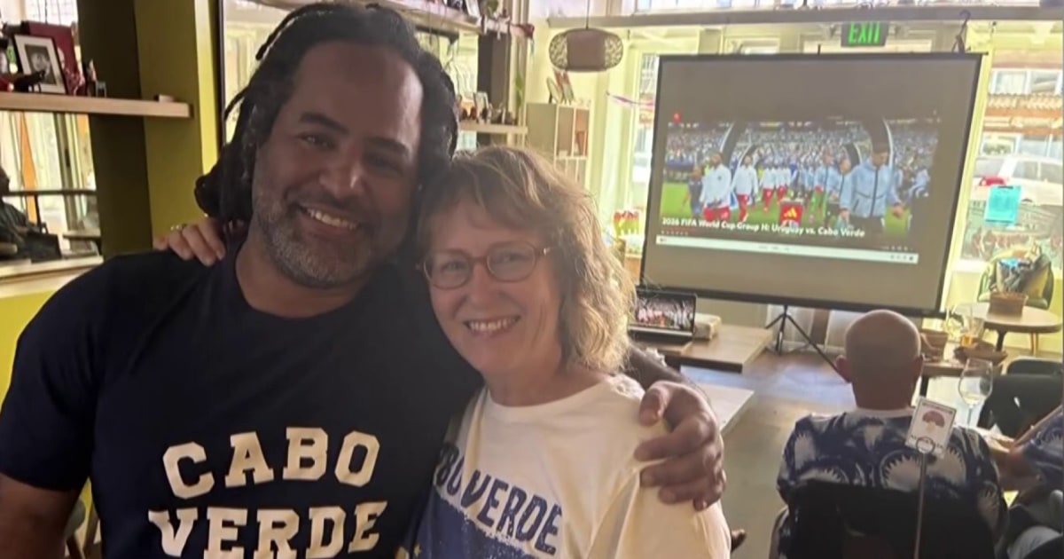 Cape Verde World Cup watch party reunites teacher and student after decades