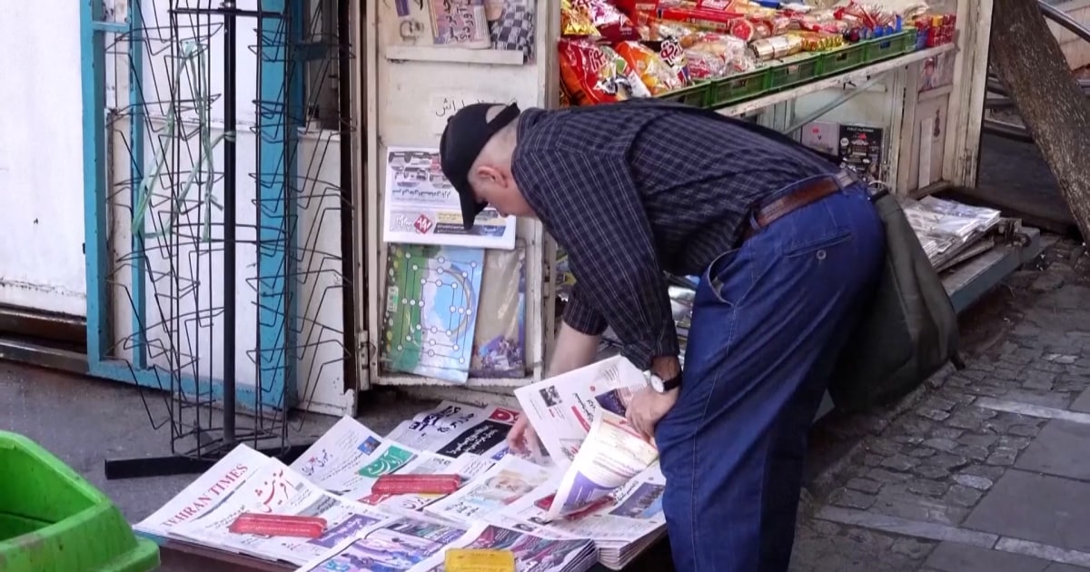 Tehran residents cautiously welcome U.S.-Iran peace deal
