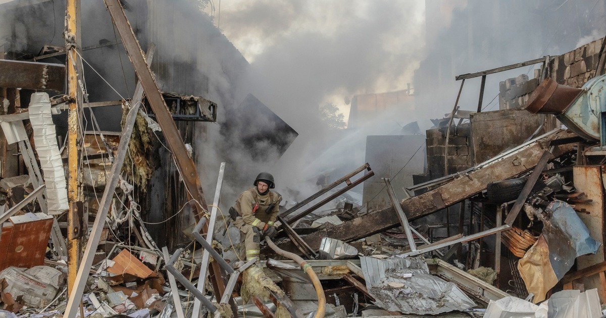 Russia targets Kyiv with massive overnight attack