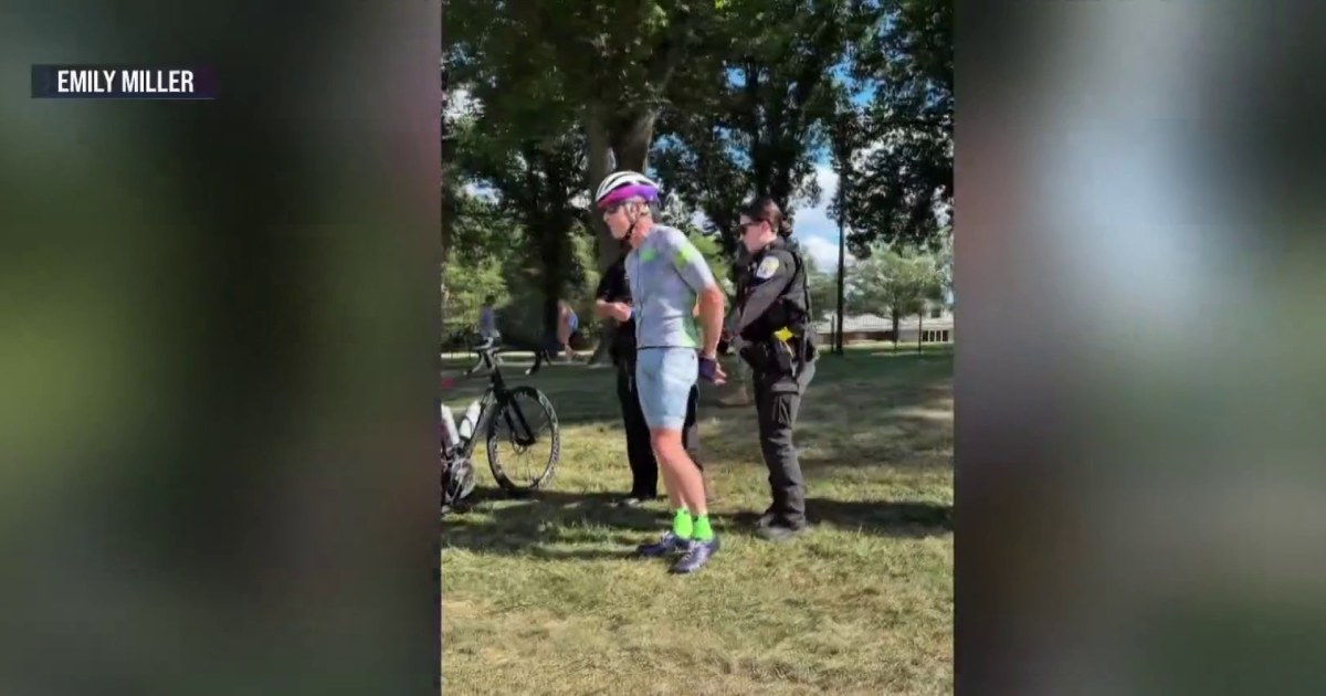 Olympian charged with damaging reflecting pool