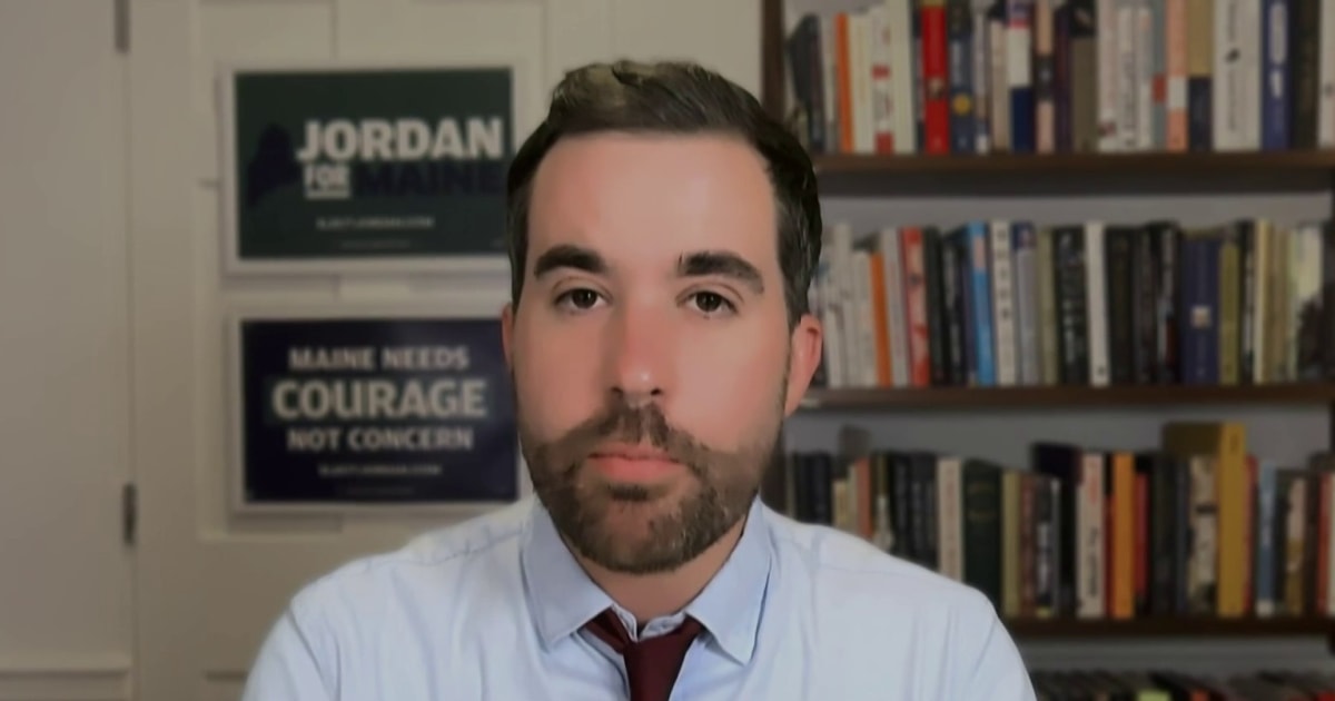 Maine Democrat Jordan Wood says he would continue Graham Platner's ideas but reject his endorsement