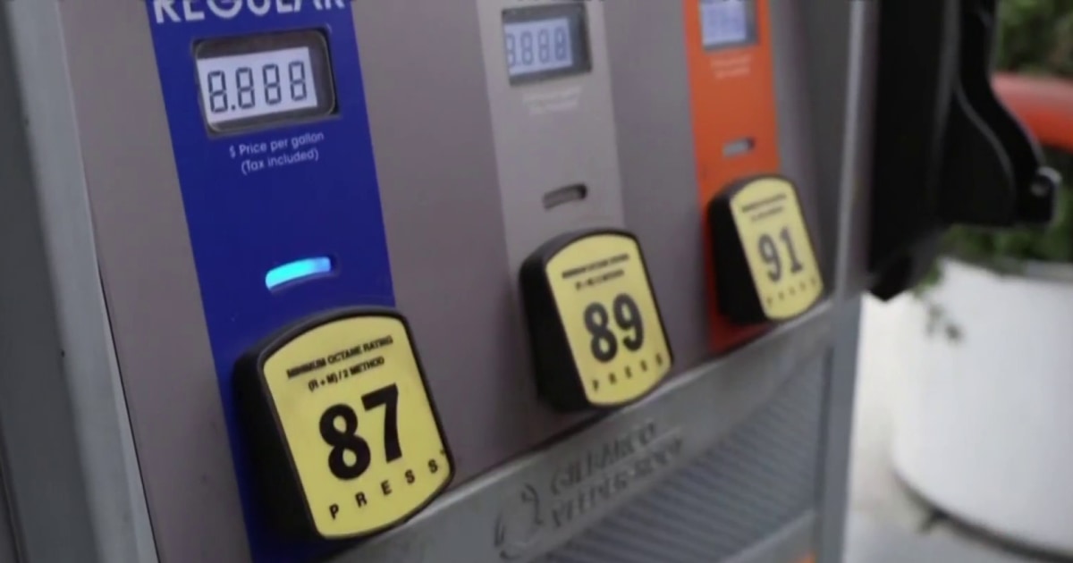Iran conflict drives gas prices over per gallon again. Iran conflict drives gas prices over per gallon again.