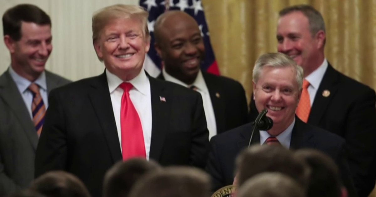 Trump recalls rocky start to friendship with Lindsey Graham
