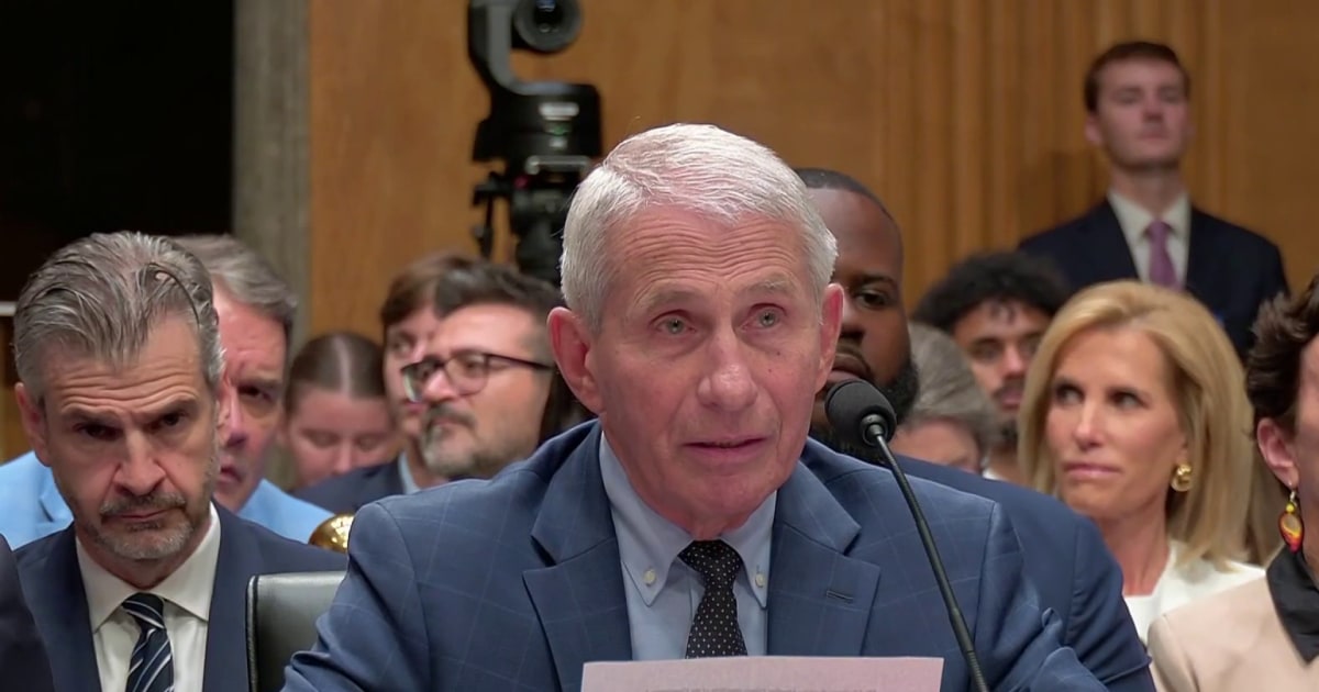 Fauci pleads fifth during Covid hearing