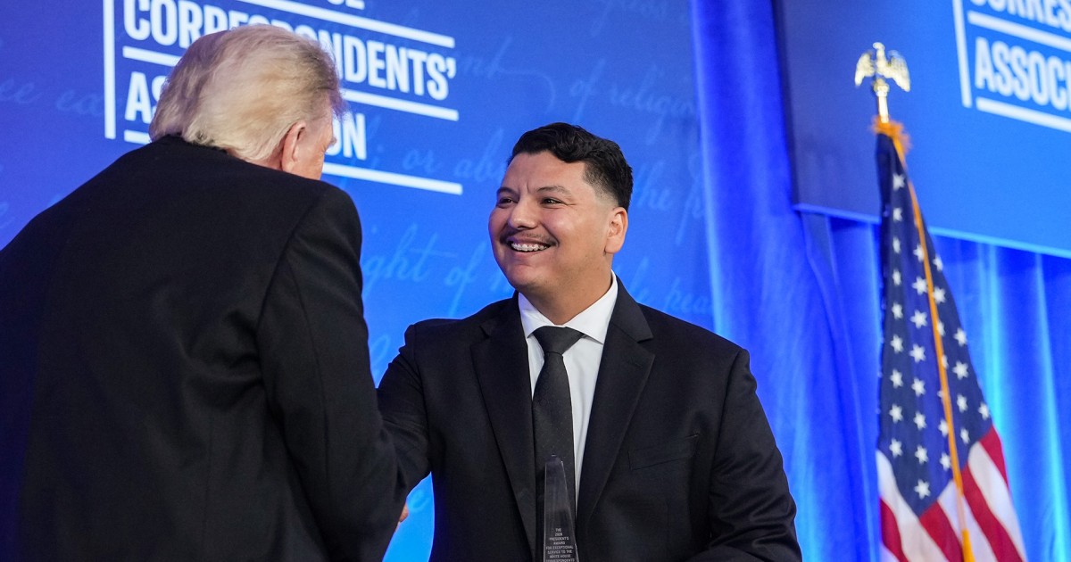 Secret Service agent who confronted gunman honored at Correspondents’ Dinner