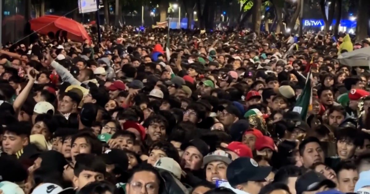 Mexico scene shows crowds that killed three during World Cup celebration