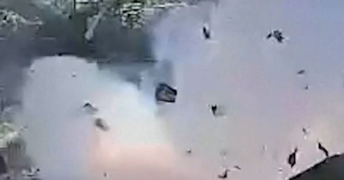 Worker injured in garbage explosion