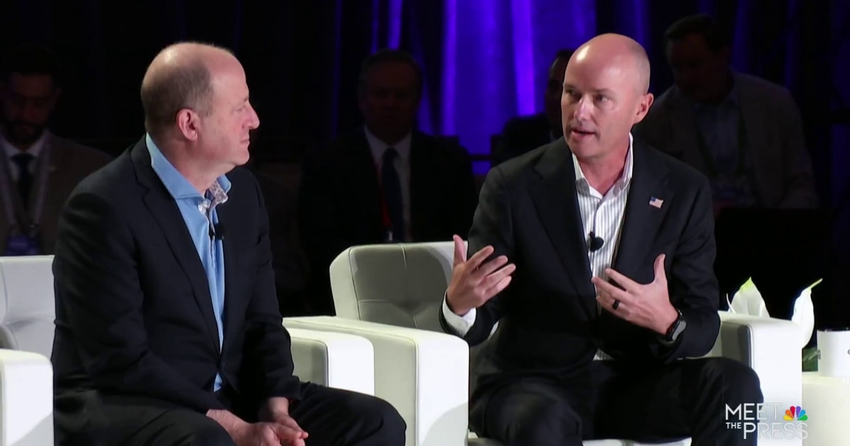 Govs. Jared Polis & Spencer Cox debate social media bans for teens