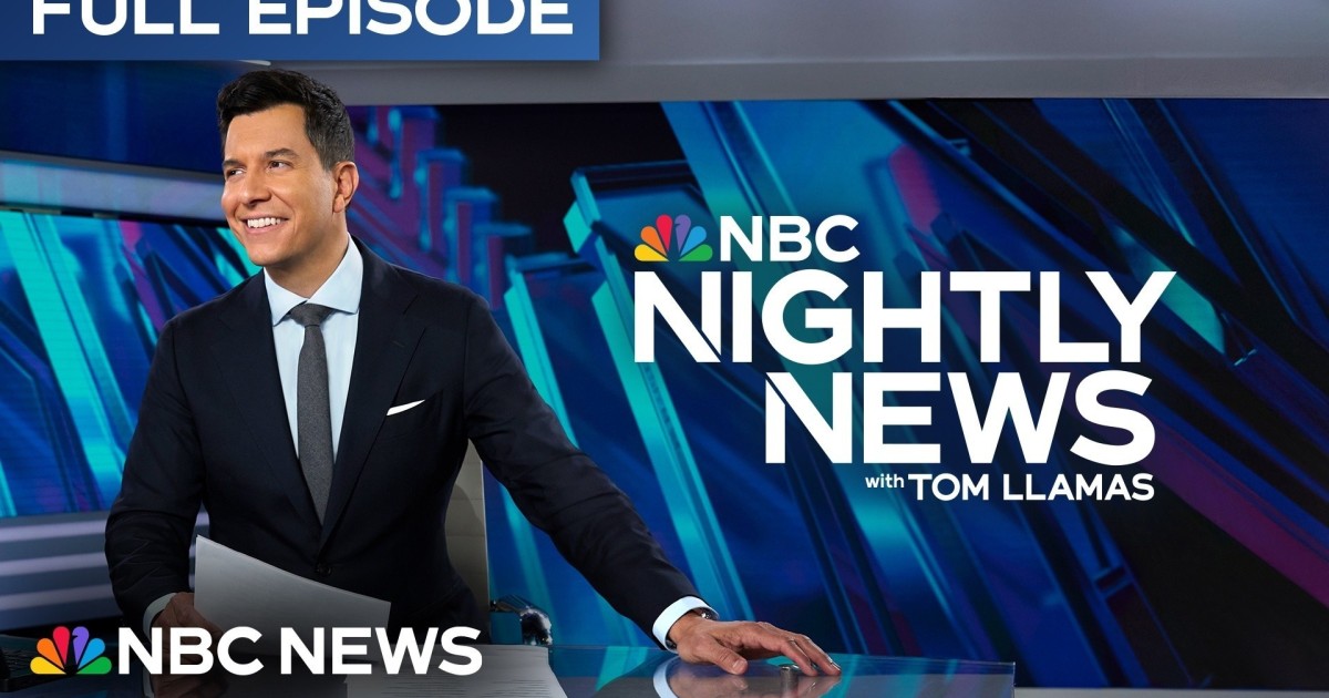 NBC Nightly News Full Episode - Aug. 8