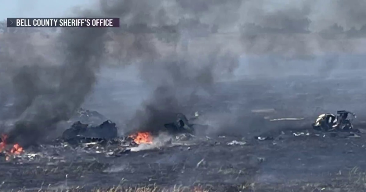 Two killed in military helicopter crash in Texas