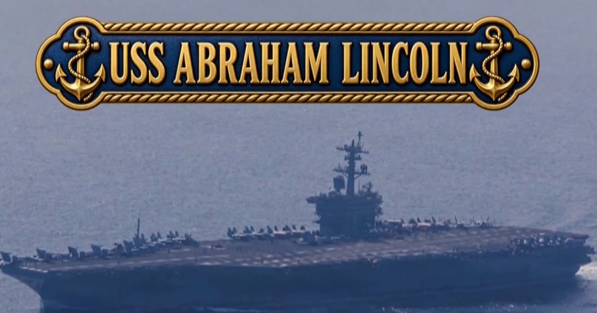 Parent says son feels a sense of ‘powerlessness’ aboard USS Abraham Lincoln
