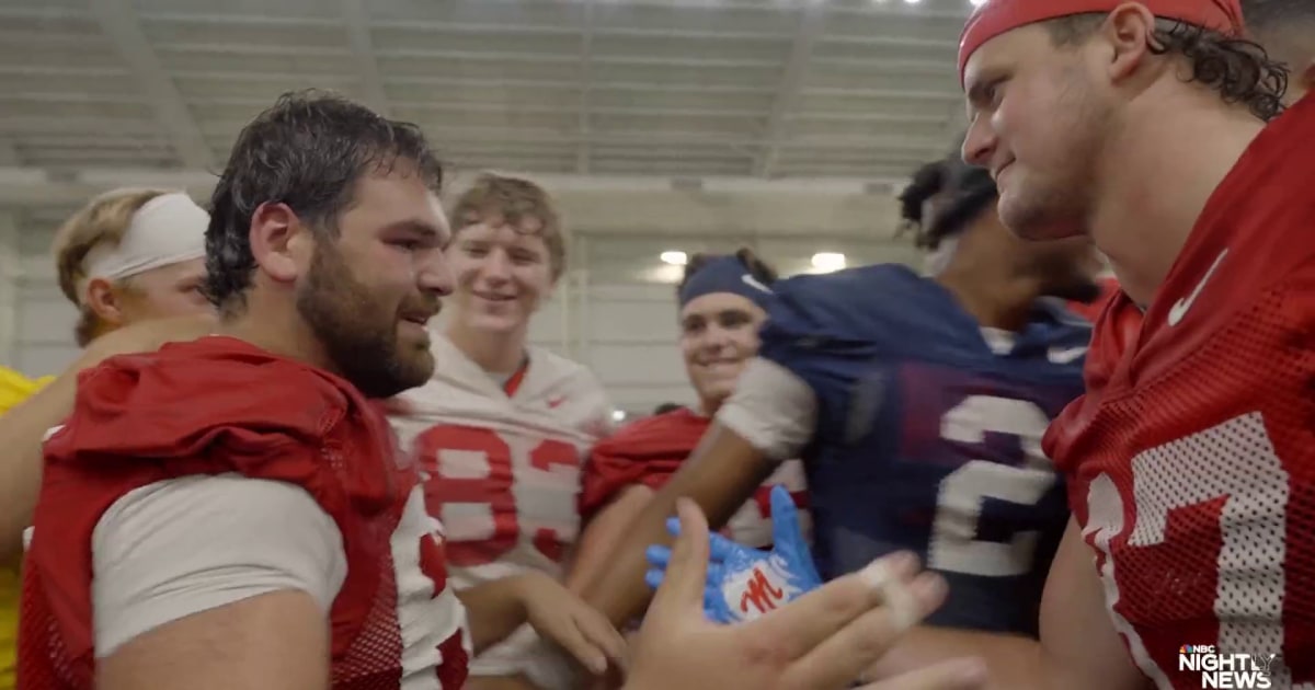 Coverage image for: Good News: College football players surprised with scholarships