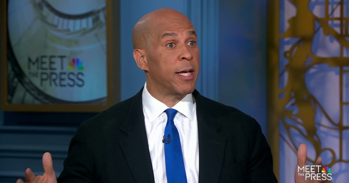 Cory Booker warns that AI lacking human wisdom could lead to disaster. Cory Booker warns that AI lacking human wisdom could lead to disaster.