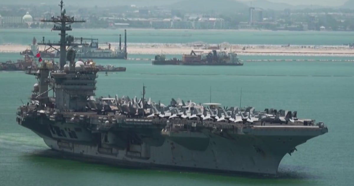 Eight US sailors in USS Abraham Lincoln strike group attempted suicide, Navy says