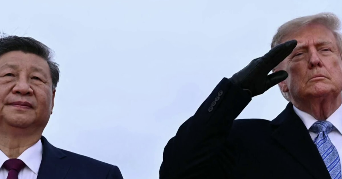 Trump hosts China&rsquo;s leader at high-stakes summit