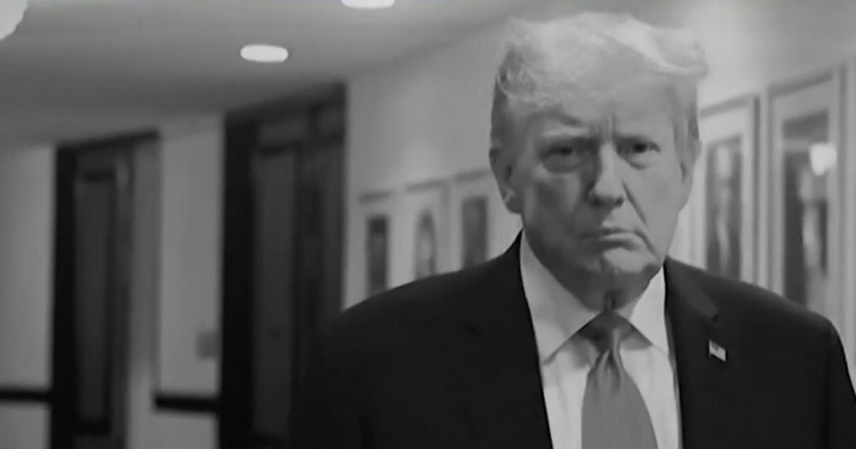 Photo: NBC News White House Defends Trump Ads Funded by Border Security Money