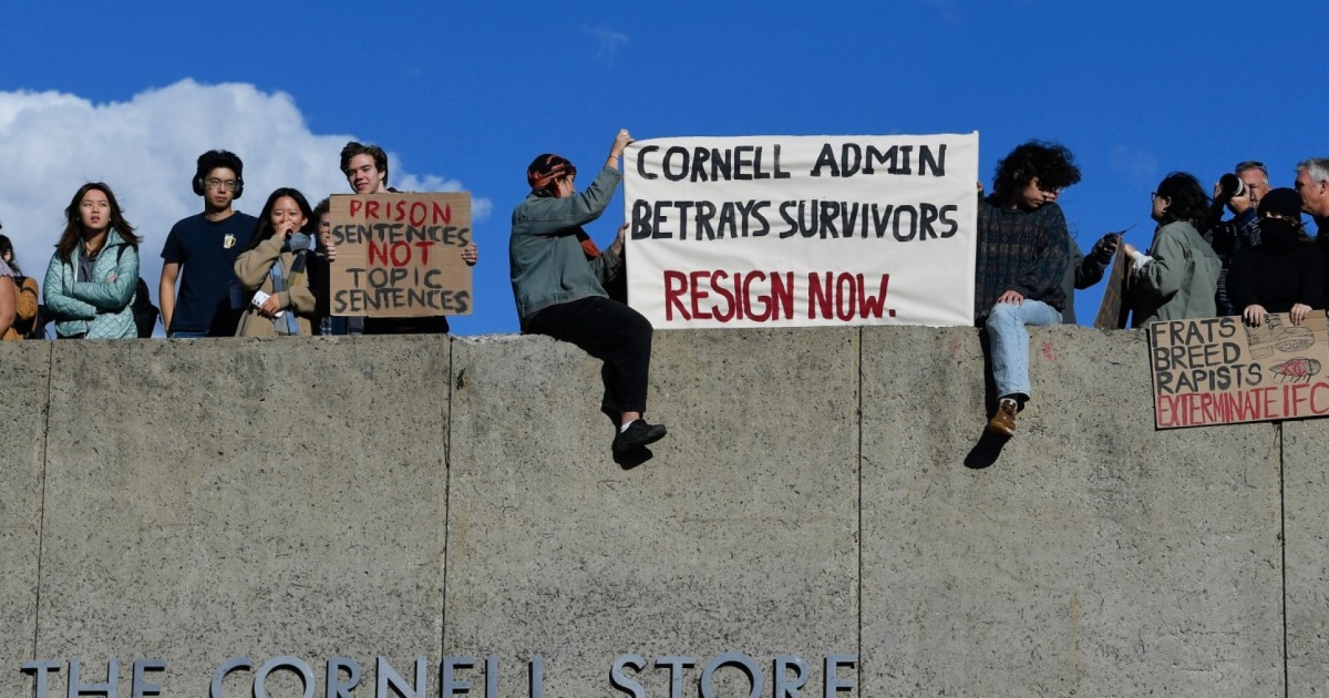 Cornell students protest handling of alleged 2024 sexual assault&nbsp;