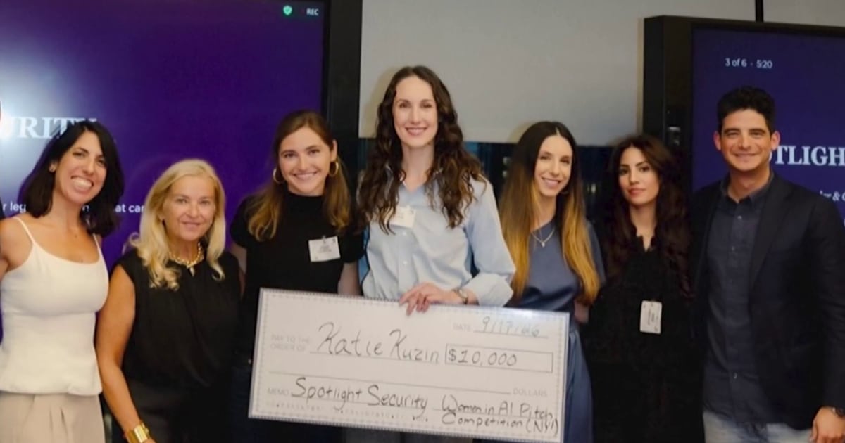 Women compete for chance to leave their mark in a male-dominated AI world