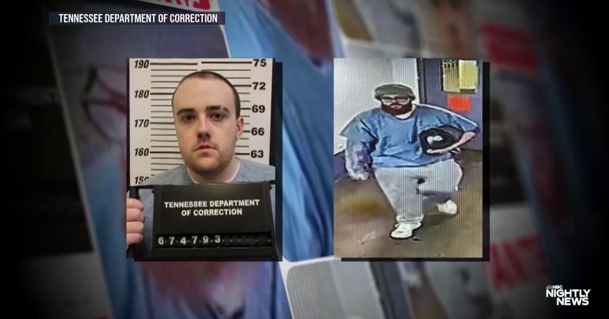 Manhunt underway for convicted murderer who escaped from Tennessee prison