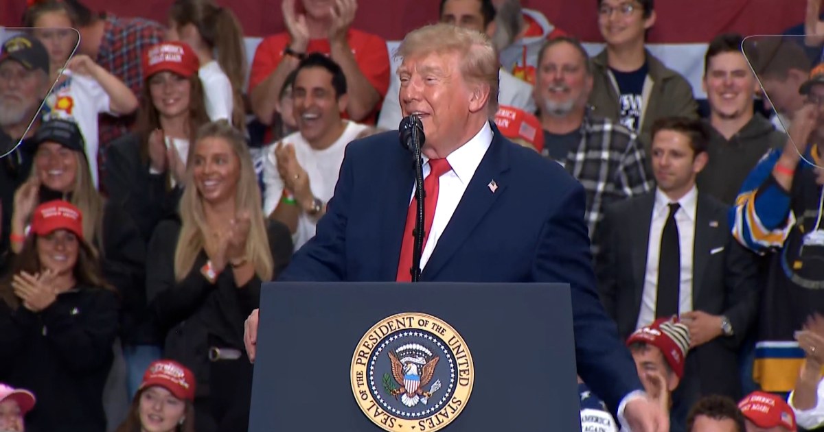 Memorable moments from Trump rallies ahead of the midterms